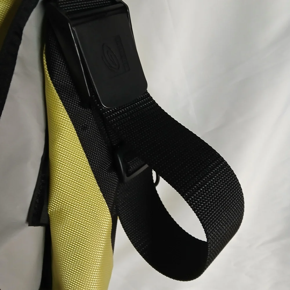 Timburk 2 Yellow and Tan Messenger Bag